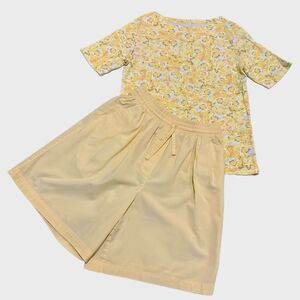 T-Shirt & Shorts Women’s Yellow M/8.
